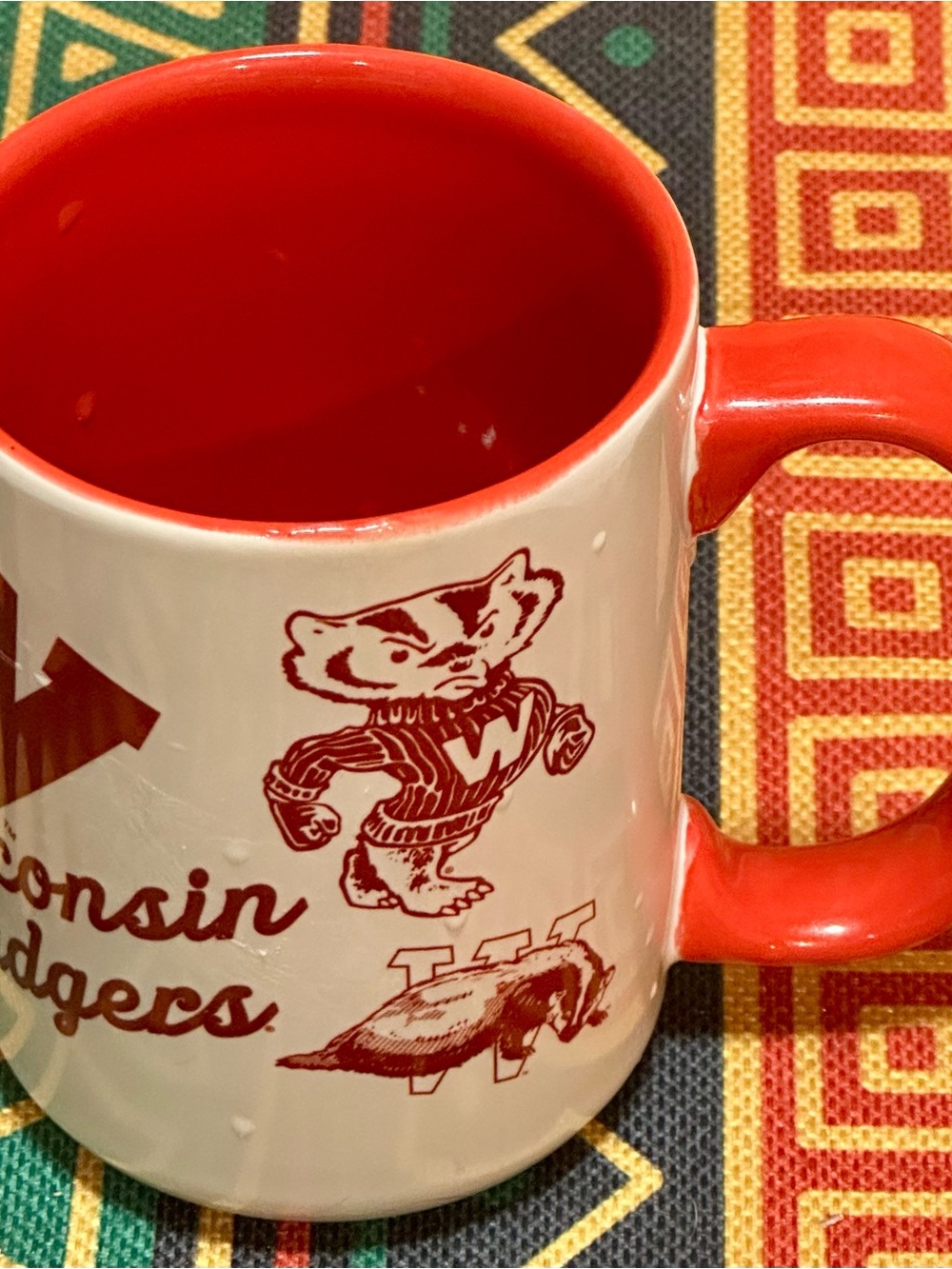 Wisconsin Badgers 15oz Mug: Technically for Coffee, Practically for Gameday